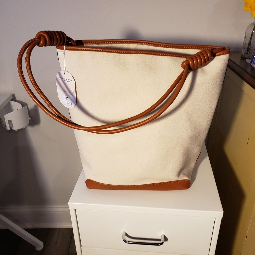 Melie Bianco canvas tote bag